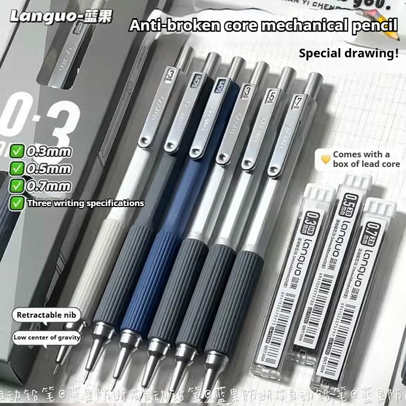 Mechanical Pencil 0.3 - 0.3 0.5 0.7mm conjunto de lápis