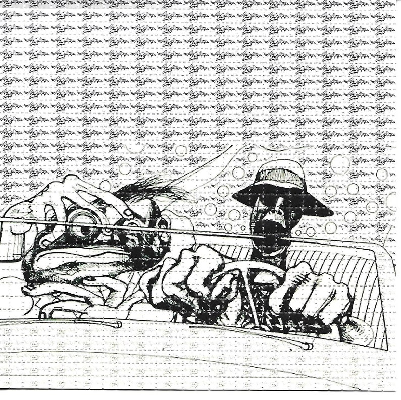 Ink Blotter Paper - Caçador em vegas psd psicodélico/ácido livre