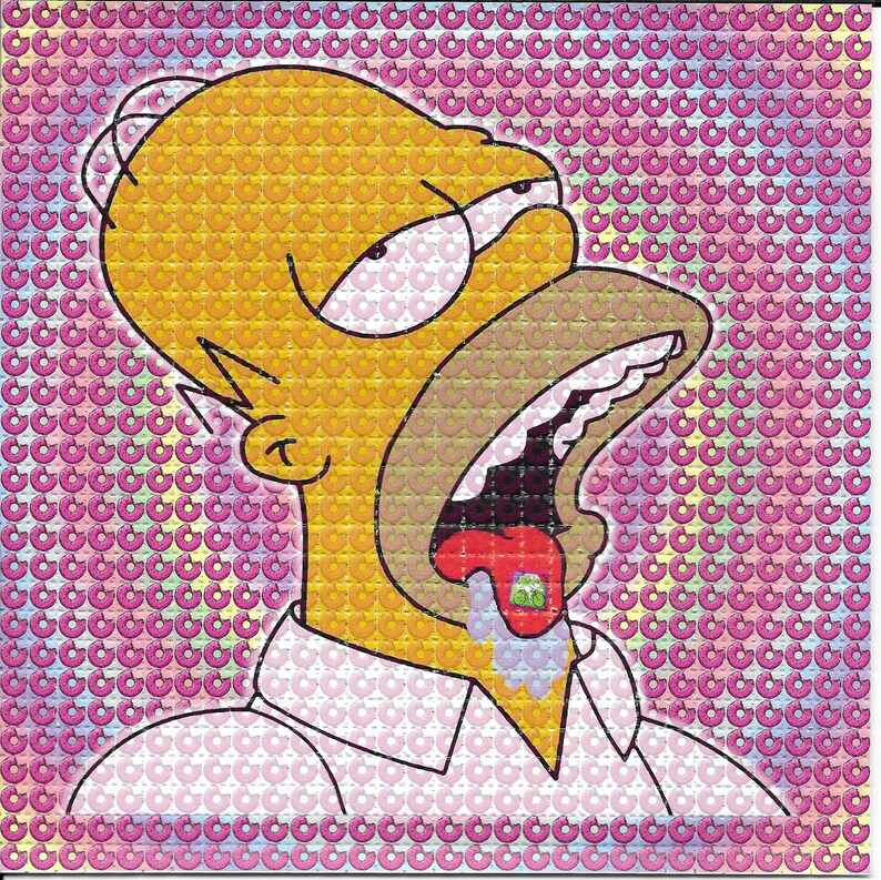 Ink Blotter Paper - Psychedelic Doped Home Decoração Pintura, Acid