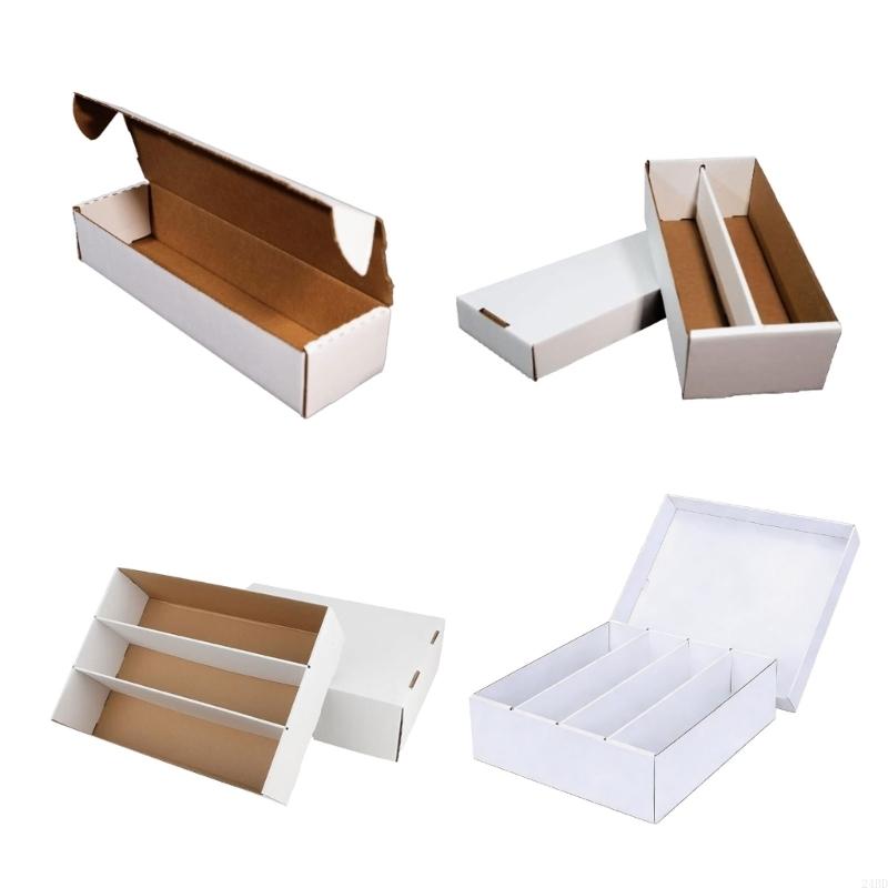 Card Index Box - Caixa organizadora cartões elegante, capacidade, classificação