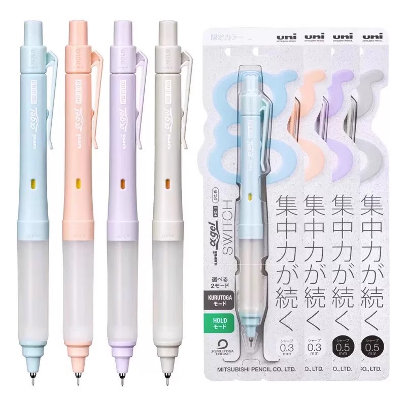 Mechanical Pencil 0.3 - Lápis Mecânico Uni M5-1009GG&UL-S Alpha-Gel com