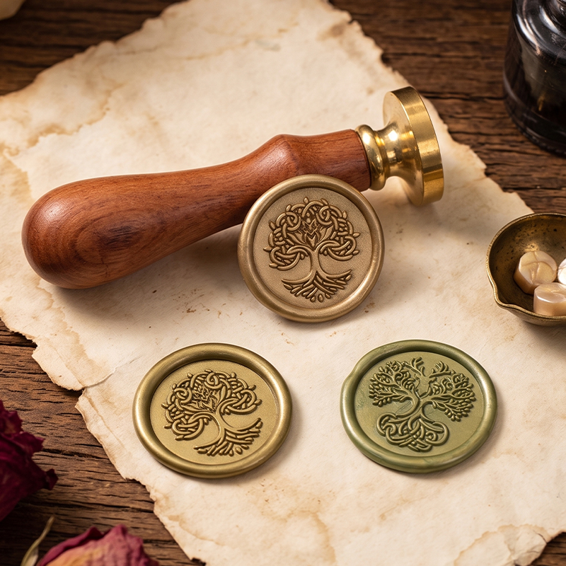 Conjunto de Selos de Cera Séri - Wax Seal Stamp Set avaliação e preço