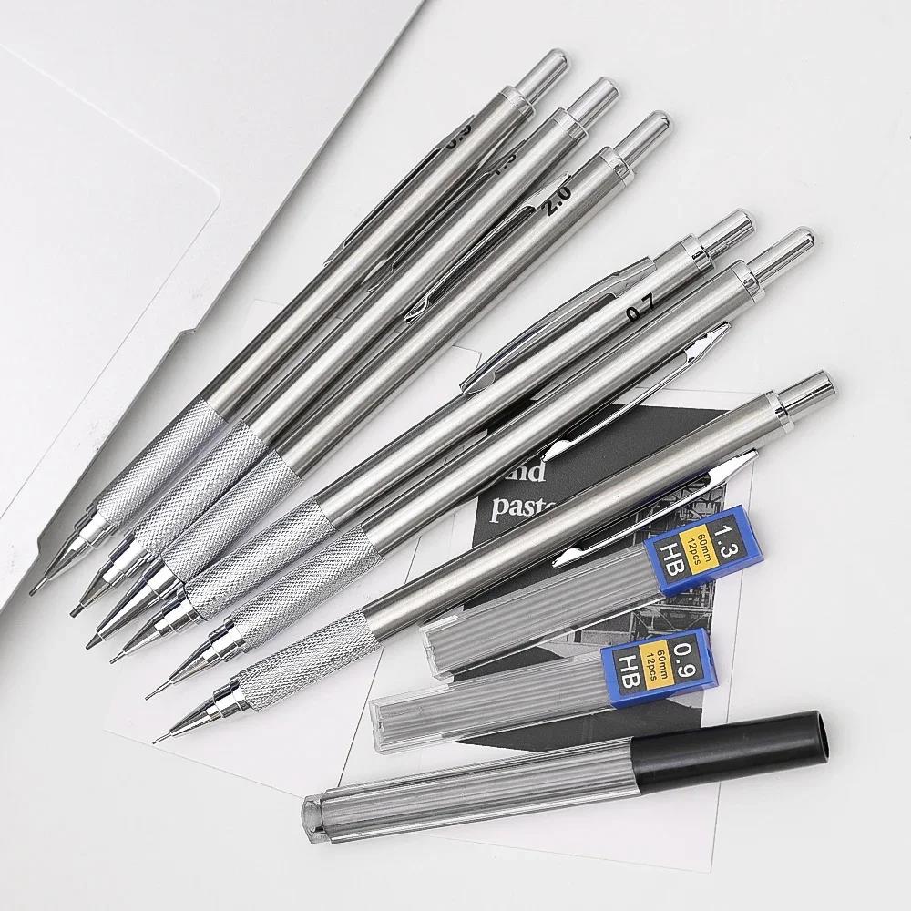 Lápis mecânico de metal 0.3 0. - Mechanical Pencil 0.3 avaliação e preço