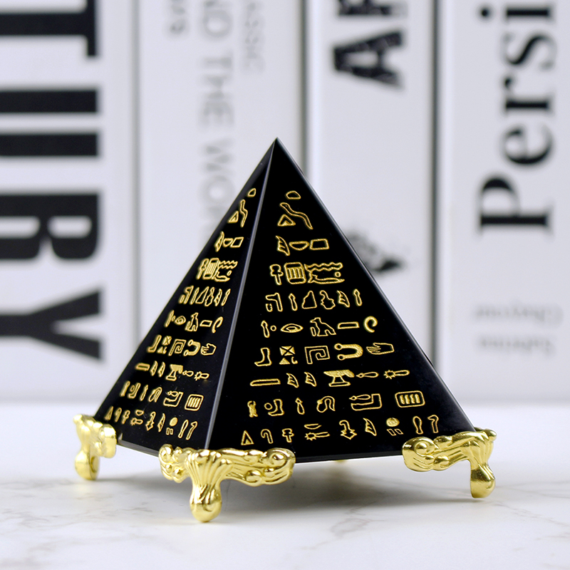 Modelo de Pirâmide do Egito Cr - Paper Weight Crystal avaliação e preço