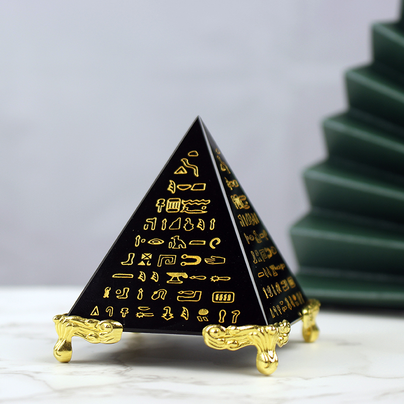 Modelo de Pirâmide do Egito Cr - Paper Weight Crystal avaliação e preço
