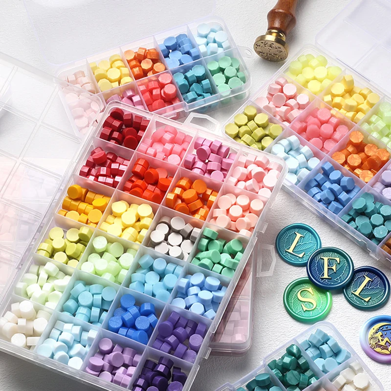 Conjunto de contas de cera de  - Wax Seal Stamp Set avaliação e preço