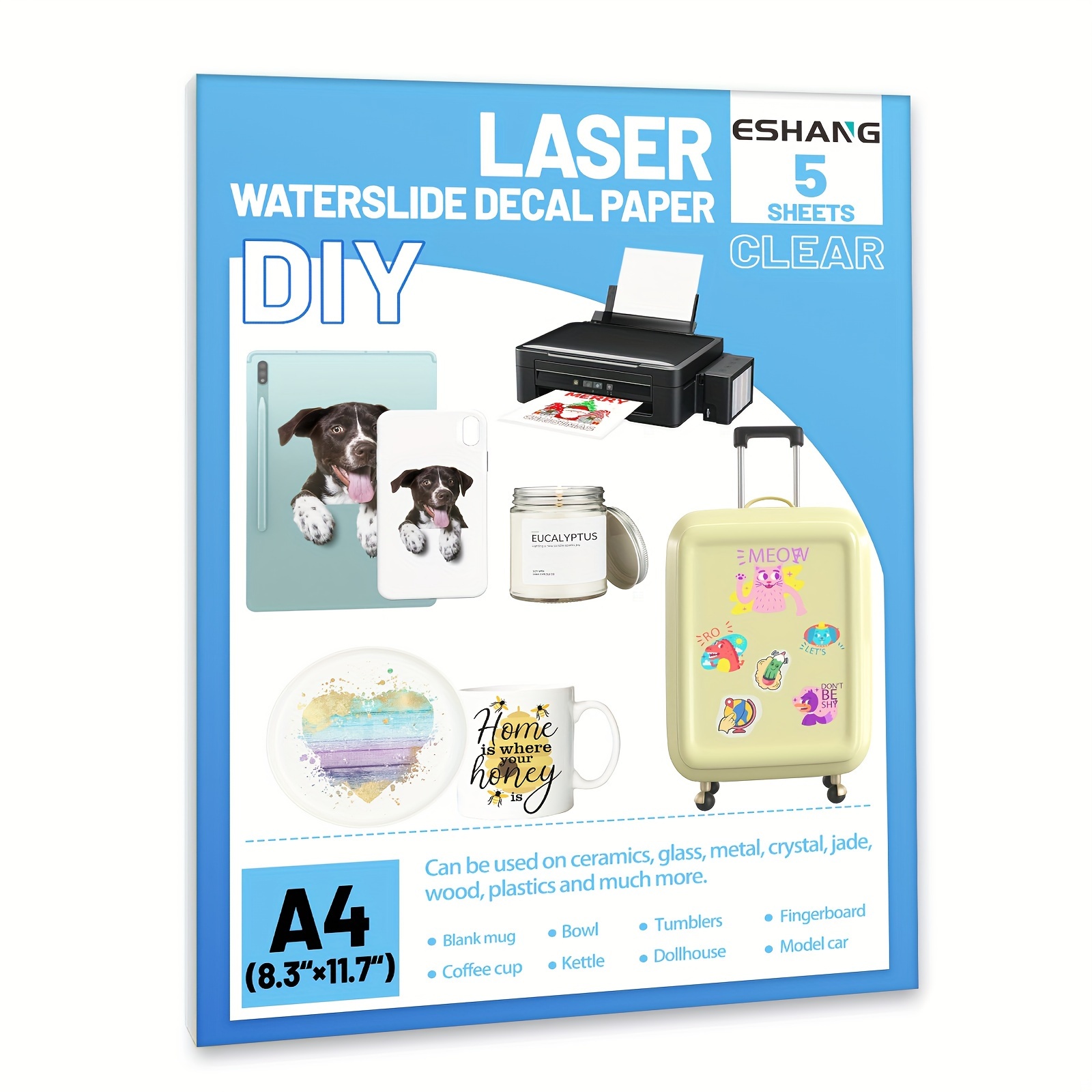 5 Folhas de Papel Decalque Tra - Ink Blotter Paper avaliação e preço